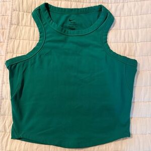 Nike One Fitted Dri-Fit Cropped Tank Top
